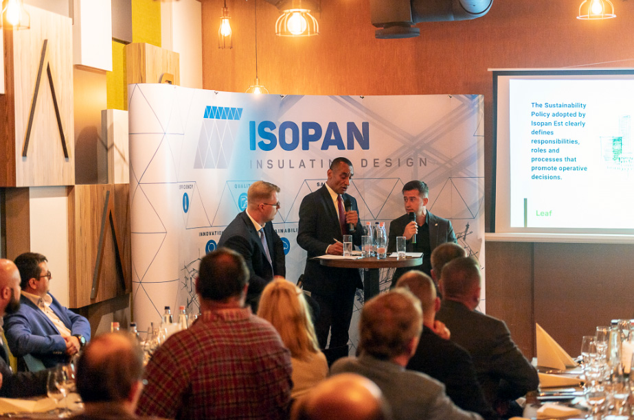 hőszigetelő, Isopan, technologia